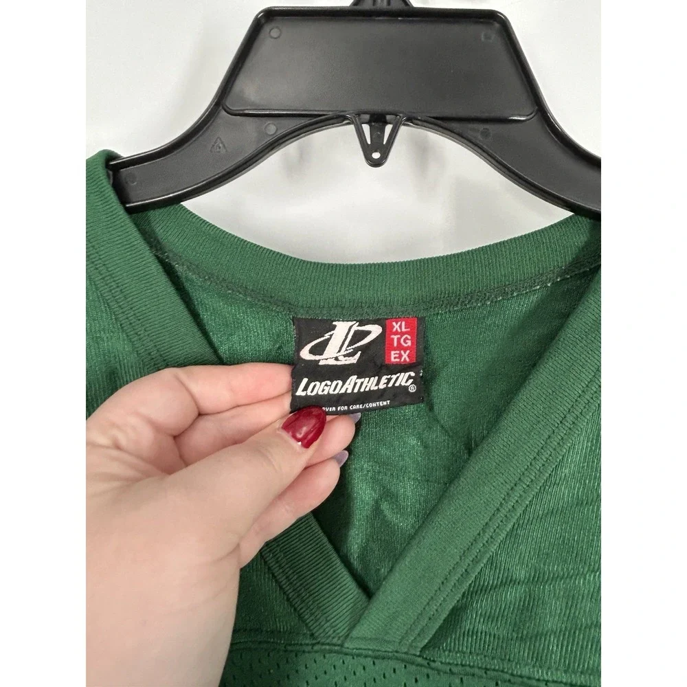 Vintage Logo‎ Athletic New York Jets Wayne Chrebet #80 Jersey Green Mens Size XL